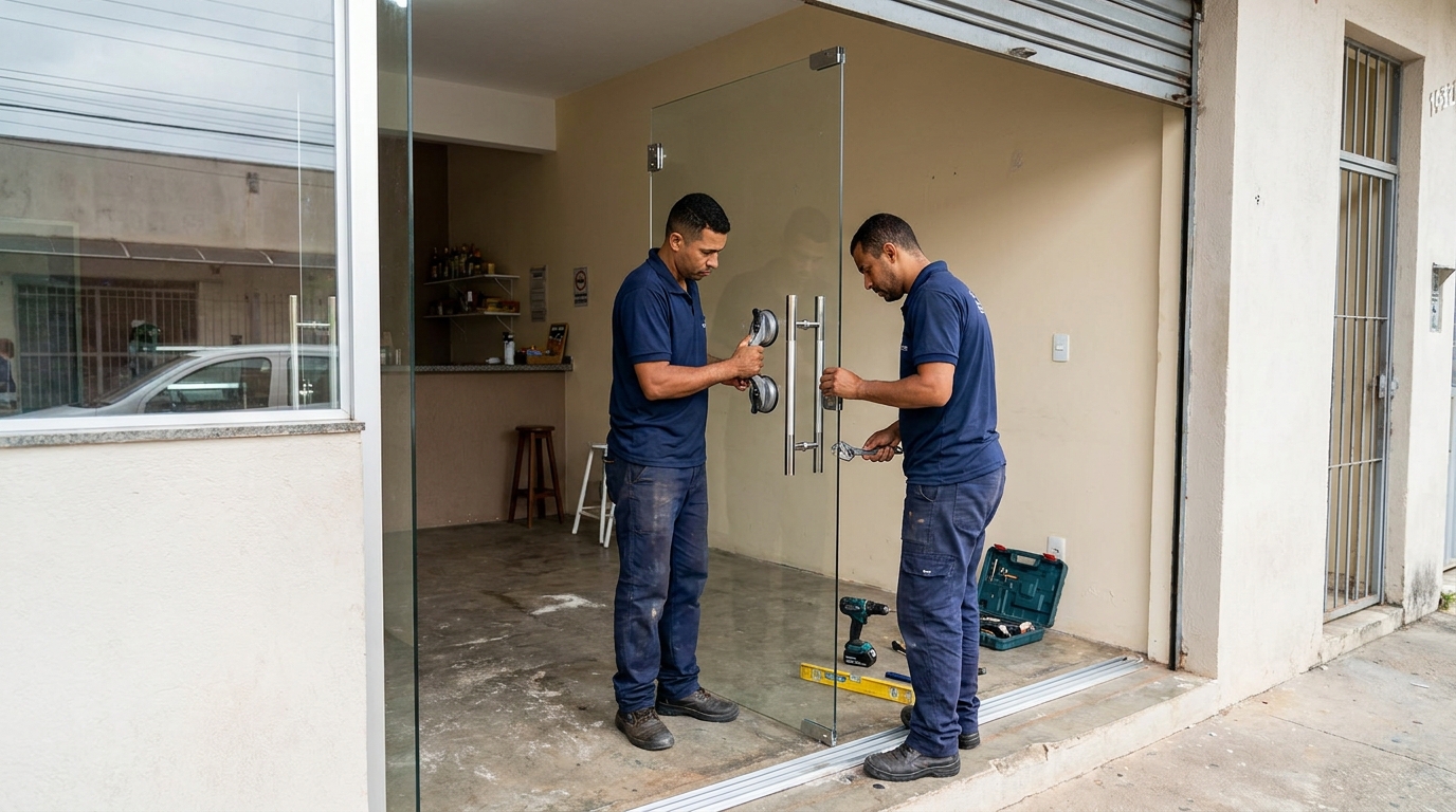 Portas em Vidro em Fortaleza‑CE