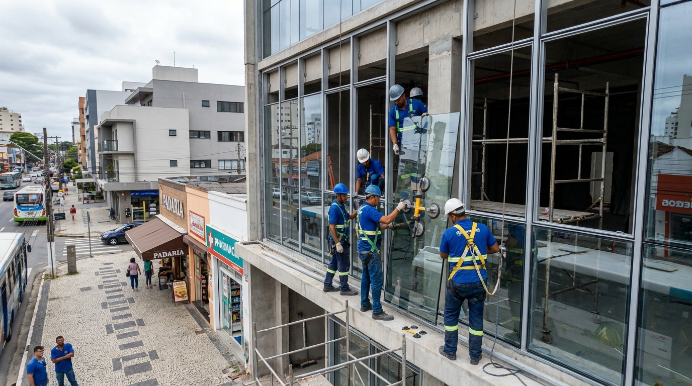 Fachada de Vidro em Fortaleza‑CE